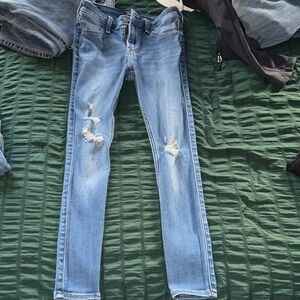 Abercrombie & Fitch Light Blue Skinny Jeans